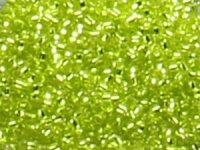 TOHO Round Beads 15/0 - 24 Silver-Lined Lime Green (30g...