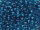 TOHO Round Beads 8/0 - 1074 Deep Blue-Lined Crystal (50g Vorteilspack)