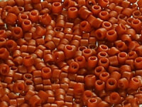 TOHO Treasure Beads 11/0 - 46LF Opaque Frosted Terra...