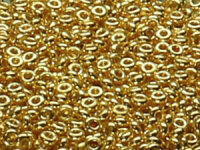 TOHO Demi Round 11/0 - PF557 PermaFinish Galvanized Gold...