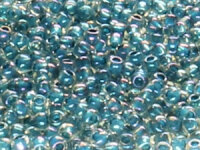 TOHO Round Beads 11/0 - 188 Capri Blue-Lined Luster...
