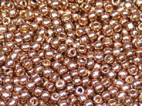 TOHO Round Beads 8/0 - PF556 PermaFinish Galvanized Mauve...