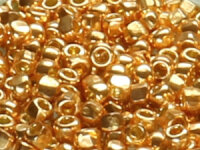 TOHO 3-Cut 8/0 - PF551 PermaFinish Galvanized Rose Gold...