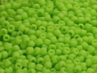 TOHO Round Beads 11/0 - 44F Opaque Frosted Sour Apple...