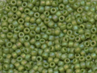 TOHO Round Beads 11/0 - 2632F Semi Glazed Rainbow...