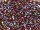 TOHO Treasure Beads 11/0 - 400 Jet-Lined Rainbow Siam (ca. 5g)