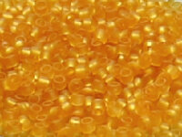 TOHO Round Beads 15/0 - 2CF Transparent Frosted Dark...