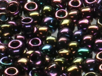 TOHO Round Beads 6/0 - 85 Metallic Iris Purple (50g...