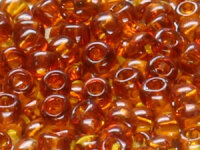 TOHO Round Beads 6/0 - 941 Transparent Smoky Topaz (50g...