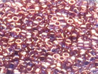 TOHO Round Beads 11/0 - 202 Gold-Lustered Lilac (ca. 10g)