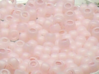TOHO Round Beads 11/0 - 145F Ceylon Frosted Innocent Pink...