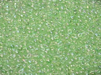 TOHO Round Beads 11/0 - 172 Transparent Rainbow Mint...