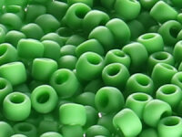 TOHO Round Beads 8/0 - 47F Opaque Frosted Mint Green (ca....