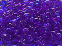 TOHO Round Beads 8/0 - 8 Transparent Cobalt (50g...