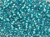 TOHO Round Beads 11/0 - 377 Metallic Teal-Lined Light...