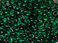 TOHO Round Beads 11/0 - 939 Transparent Emerald (50g...