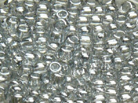 TOHO Round Beads 8/0 - 112 Transparent Lustered Black...