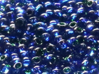 TOHO Round Beads 8/0 - 2203 Silver-Lined Navy Blue (50g...