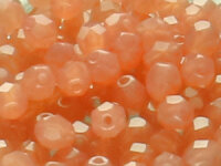 GSP Rund 4mm - Milky Salmon Pink