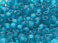 TOHO Round Beads 6/0 - 7BDF Transparent Frosted Teal (ca....