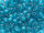 TOHO Round Beads 6/0 - 7BDF Transparent Frosted Teal (50g Vorteilspack)