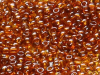 TOHO Round Beads 15/0 - 941 Transparent Smoky Topaz (30g...