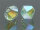 SWAROVSKI #5328 4mm Chrysolite Aurore Boreale 2x (238 AB2) SONDERFARBE Vintage