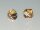 SWAROVSKI #5328 4mm Crystal Metallic Sunshine (001 METSH)