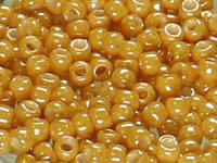 TOHO Round Beads 11/0 - 123D Opaque Lustered Dark Beige...