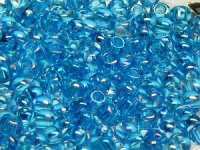 TOHO Round Beads 11/0 - 163B Transparent Rainbow Dark...