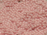 TOHO Round Beads 15/0 - 765 Opaque Pastel Frosted... TOHO Round Beads 15/0 - 765 Opaque Pastel Frosted...