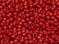 TOHO Round Beads 8/0 - 2609F Semi Glazed Dark Red (ca. 9,5g) TOHO Round Beads 8/0 - 2609F Semi Glazed Dark Red (ca. 9,5g)
