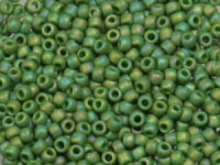 TOHO Round Beads 11/0 - 2633F Semi Glazed Rainbow Clover...