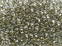 TOHO Round Beads 11/0 - 120 Transparent Lustered Smoke...