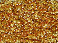 TOHO Round Beads 11/0 - 744 Copper-Lined Light Topaz (ca.... TOHO Round Beads 11/0 - 744 Copper-Lined Light Topaz (ca....