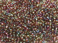 TOHO Round Beads 15/0 - 166C Transparent Rainbow Amethyst...