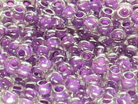 TOHO Round Beads 8/0 - 936 Dark Lilac-Lined Crystal (ca....