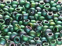 TOHO Round Beads 8/0 - 706 Matte-Color Iris Teal (ca. 9,5g)