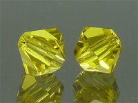SWAROVSKI #5301 8mm Citrine (249) SONDERFARBE Vintage