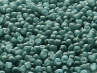 TOHO Round Beads 15/0 - 2605F Semi-Glazed Blue Turquoise...