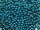 TOHO Round Beads 11/0 - PF584F PermaFinish Galvanized Frosted Turkish Blue (ca. 10g)