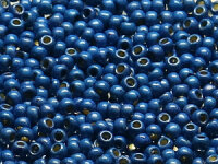 TOHO Round Beads 11/0 - PF586F PermaFinish Galvanized...
