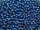 TOHO Round Beads 11/0 - PF586F PermaFinish Galvanized Frosted Royal Blue (ca. 10g)