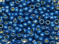 TOHO Round Beads 8/0 - PF586F PermaFinish Galvanized...