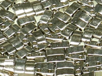 Miyuki Half-Tila Beads TLH190 Nickel Plated (ca. 5g)