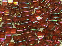 Miyuki Half-Tila Beads TLH301 Luster Rose Gold (ca. 5g)