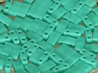 Miyuki Half-Tila Beads TLH412 Opaque Turquoise Green (ca....