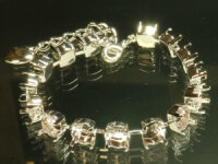 Armband-Fassung für 15 Swarovski Steine SS39 (8mm),...