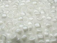 TOHO Round Beads 6/0 - 121 Opaque Luster White (50g...