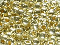 TOHO Round Beads 6/0 - PF558 PermaFinish Galvanized...